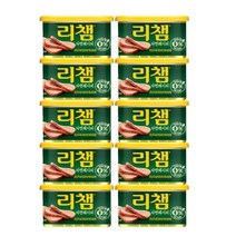 JJ 동원 리챔 자연레시피 200g X 10캔 햄 통조림 반찬, 10개