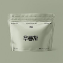 뻥차 중국 프리미엄 후난성 우롱차 생분해성 삼각티백 긴끈 카페인없는 커피대신차, 60개입, 1.2g