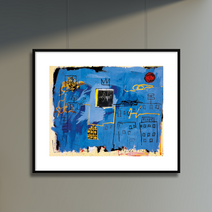 Untitled (vehicles) 1981 장미쉘바스키아 그림액자