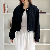 [23년신상]여성 가을 간절기 크롭 숏 점퍼 항공점퍼