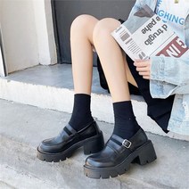 홍당무 메리제인 키높이 로퍼 1color 6cm