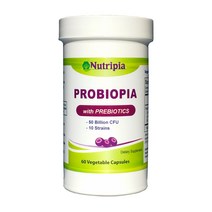 프로바이오피아 500억 프로바이오틱스 프리바이오틱스 유산균 Probiopia 50 Billion CFUs 10 Strains 60 vegetarian capsules