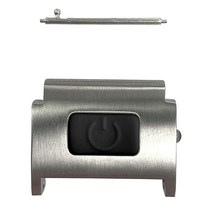 Watch Linx by Dakota 퀵 릴리즈 LED 마이크로라이트 손전등 연장 시계용 (24mm 실버) [관부가세 포함] 587768