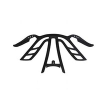 ABUS 신뢰의 독일 브랜드 자전거 어른용 헬멧 보수 파트 패드 블랙 AIRBREAKER PADDING, L