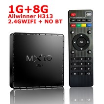 안드로이드 10 6K 스마트 TV 박스 MX10 미니 4G 64GB 2.4G & 5G 듀얼 와이파이 bt4 2 구글 보이스 어, 01 1GB 8GB_02 Eu 플러그