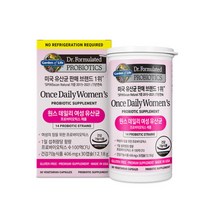가든오브라이프 닥터포뮬레이티드 원스 데일리 여성 유산균 30p, 1개, 12.18g
