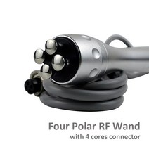 Fadio-주파수 페이스 리프트 도구 바이폴라 RF 치 리프팅 주름 노화 방지 스킨 케어 회춘 가정용 기계, 02 Four Polar RF Wand, 02 Four Polar RF Wand