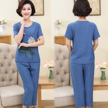 K.ONLINE SHOP여성 여름 중년 투피스 마담 와이드핏 플라워 sbg39 정장 여성오피스룩 여성정장세트 여성정장