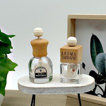 마리포사 디퓨저 차량용 디퓨저용기 미니 사각우드캡 벨라인미니 우드볼셋트, 선물상자