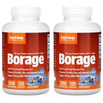 자로우 보라지유 감마리놀렌산 보라지오일 1200mg 120소프트젤 2개