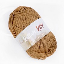 로이 라탄 코드사 70g 10+1 종이실 라피아, 06 황토