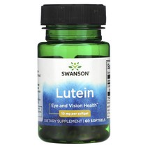Swanson Lutein 10 mg 60 Softgels(1), 기본