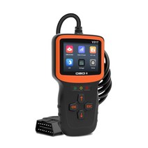 Yyton-OBD2/EOBD 스캐너 자동차 차량용 코드 리더 컬러 스크린 진단 스캔 도구 O2 센서 EVAP 시스템 스모그, 01 Orange