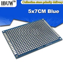 전자회로 키트 책 홍릉 퍼스트북 로호사 DIY 범용 인쇄 회로 기판 양면 프로토 타입 PCB 화이트 블루 옐, 05 Blue