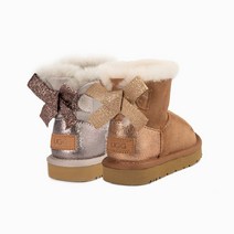 호주 오리진에이 정품 UGG 키즈 베일리 보우 글리터 양털 부츠(OB730)