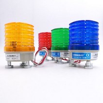 마그네틱 스트로브 신호 경고 빛 N5041T 12V 24V 220V 표시 등 LED 램프 깜박이 불빛 보안 경보, Green-24V-Magnetic