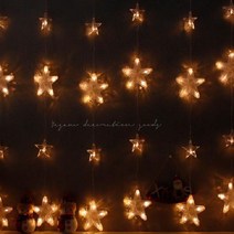 laterior 크리스마스 조명, 백색