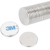 ND 접착식 원형자석 초강력 희토류 네오디움자석 홀더, 옵션03 ND 접착식 원형자석 25x2T