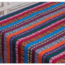 에스낙원단 DIY 에스닉 가방 커튼 코튼 린넨 패브릭 소파 커버 섬유 패치 워크 재료 천 tissu, [01] 50cm X 150cm, [02] 2