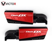 바이크 오토바이 부품 CNC 알루미늄 후면 승객 발 페그 발판 YAMAHA TMAX 530 SX T-MAX TMAX-530 DX 년, [09] TMAXDX-Red