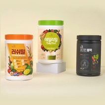 지라이프 식사대용 다이어트 선식 데일리밀 러쉬밀 굿다인블랙, 데일리밀1개+러쉬밀1개+굿다인블랙1개