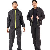 얼티밋기어 다이어트 땀복 상하 세트 여자 남자 자켓+팬츠 후드집업 트레이닝복 바람막이 운동복