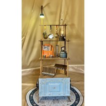 테네시 폴당박스용 우드선반 폴더블쉘프 캠핑선반, 빅앤트우드선반세트