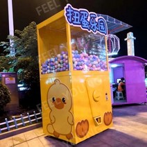 대형 인형 뽑기기계 가챠머신 이벤트 행사 경품 게임 캡슐 기계 상업 인터넷 유명인 쇼핑몰 대규모 이벤트 럭키 드로우 소품 야외 놀이기구 주문제작, 단색 높이 2m