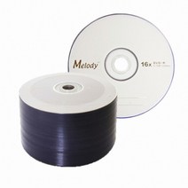 멜로디 DVD-R 4.7GB 16x 벌크 (50장) 공디스크, 선택없음