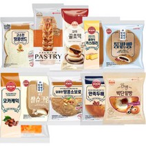 롯데제과 기린이네 간식빵 10종 모음 (각 1개)