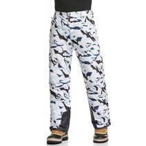 테슬라 방수 보온 보드 스키 패턴 바지 TMYKB89