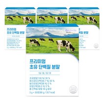 퍼펙토 프리미엄 초유 단백질 분말 스틱, 30포, 90g, 4개