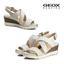 제옥스 제옥스 메르카르멘 플러스 화이트 여성 데일리 캐쥬얼 샌들 GEOX/여성샌들/여름/스트랩샌들/제옥스샌들
