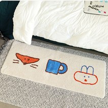 로마네 브런치 롱 발매트 러그 욕실 주방 현관