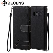 갤럭시S8케이스 다이어리 빈티지 크랙 휴대폰케이스, 1개, 아이폰6+/6S+/M338/브라운