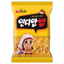 농심 인디안밥 과자 스낵 어린이 청소년 회사 탕비실 간식 야유회 체험학습 소풍 홈파티 홈캉스 PC방 83g, 2개