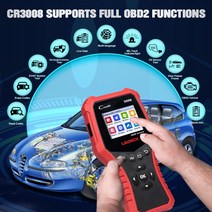 LAUNCH X431 CR3008 전체 OBD2 코드 리더 스캐너 지지대 엔진 배터리 도구 업데이트 PK KW850