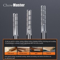 국수커터 다기능 채칼 가정용 제면기 절단기 3플루트 커팅 스트레이트 라우터 비트 목공 조각 CNC 트리밍, 01 4X22X4X45