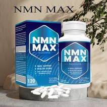 NMN MAX 500mg 120정 Non-GMO NO글루틴 비건 1Pack(미국직송 관부가세포함), 1통