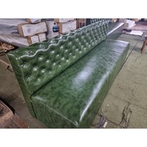 업소용소파 방염 카페 붙박이쇼파 체스터필드 공장 대기 미용실 병원 7080 석당가, 브라운