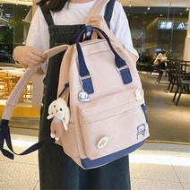 애슈크 여성 고등학생 대학생 캐주얼 백팩 가벼운 요즘유행하는