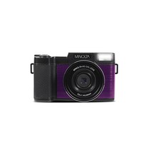 Minolta MND30 30 MP / 2.7K 울트라 HD 디지털 카메라 (퍼플) 1306227