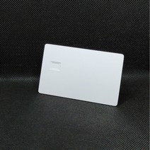 액세스제어 기록 불가 인쇄용 금속 HICO 마그네틱 스트립 비즈니스 멤버십 빈 출입 통제 카드 1 개 0.8mm, [07] Matte White