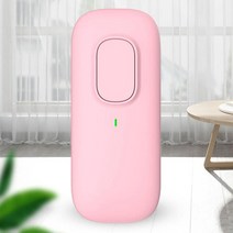 공기청정기 정화기 환기 미니 휴대용 소형 살균기 제연기가정용 미니 공기 청정기 침실 이오나이저 음이온, 03 Pink