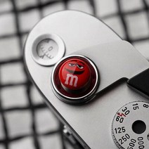 셔터릴리즈 호환 후지 필름 용 금속 볼록 표면 소프트 셔터 릴리스 버튼 X-T4 X100T Leica M240 M10, [01] Red, 01 Red