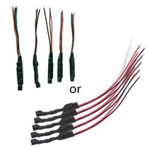 CCTV/IP 카메라/DVR/NVR 용 5PCS 민감한 마이크 DC 전원 케이블 픽업 마이크, 한개옵션0, 한개옵션0