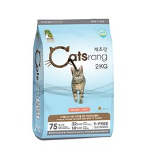 NEW 캣츠랑 어덜트 2kg 애견간식 애견사료 단미사료 개껌 애견용품, 단품