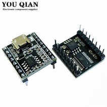 음성인식 ai 스피커 음성 모듈 칩 사용자 정의 지능형 방송 USB 직렬 포트 MP3 인식 JQ8900-16P, 한개옵션0