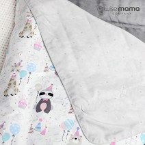 와이즈마마 40oz 리버서블(양면) 토퍼패드 어린이집 사계절 여름 낮잠이불 단품(지퍼형 이불 1장), 리버서블 토퍼형 추가상품: 라페스타 여름(인견) 이불