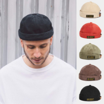 오너클랜 코듀로이 챙없는모자 댄디 골무모자 레옹모자 와치캡